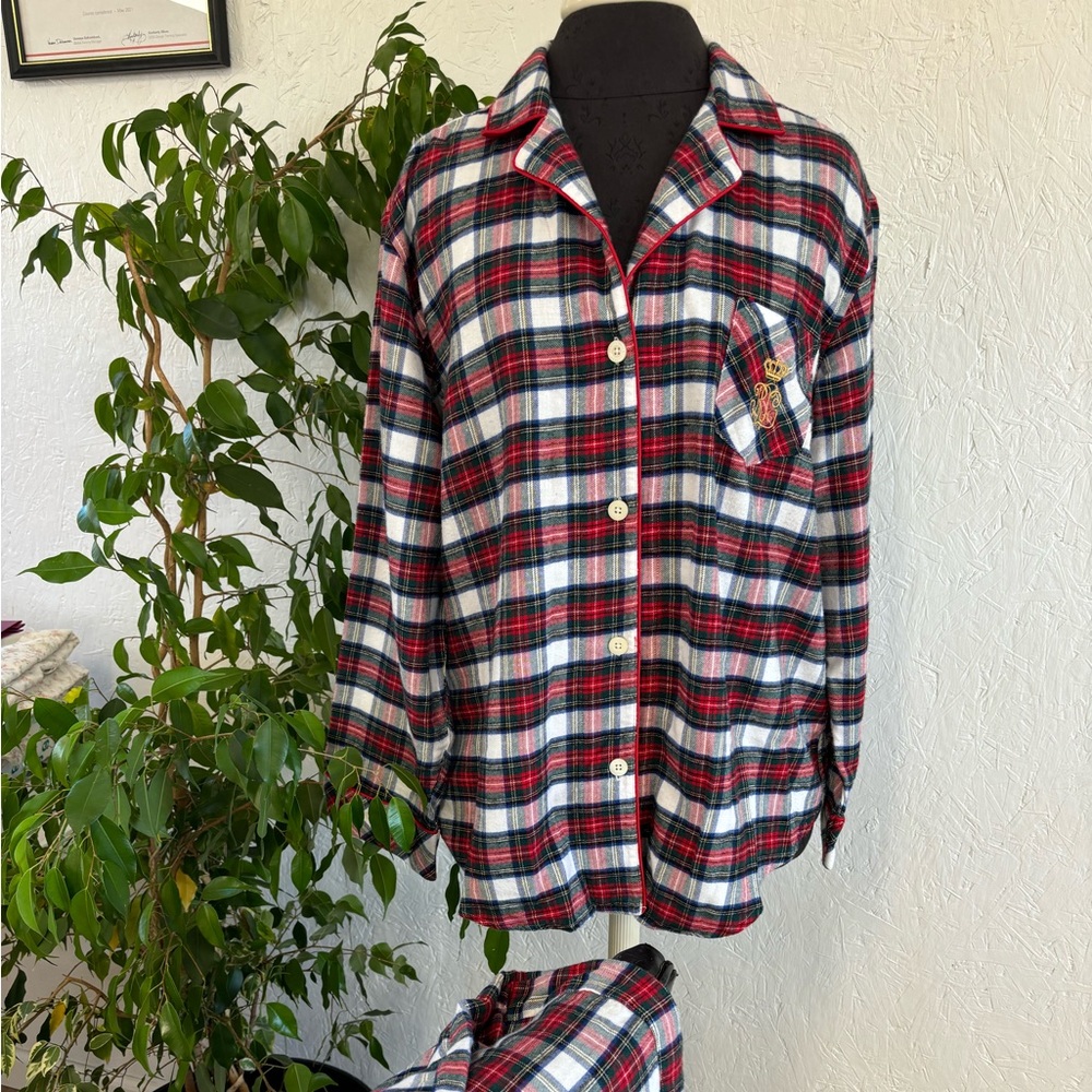 Cotton Flannel Pajamas by Lauren Ralph Lauren